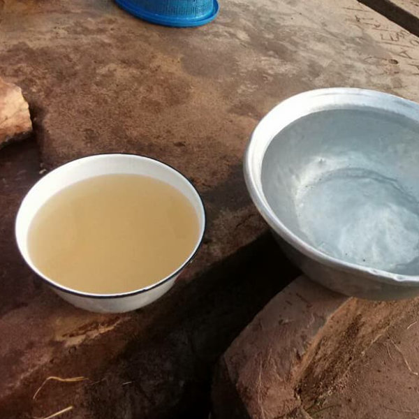 Unhealthy, polluted drinking water.